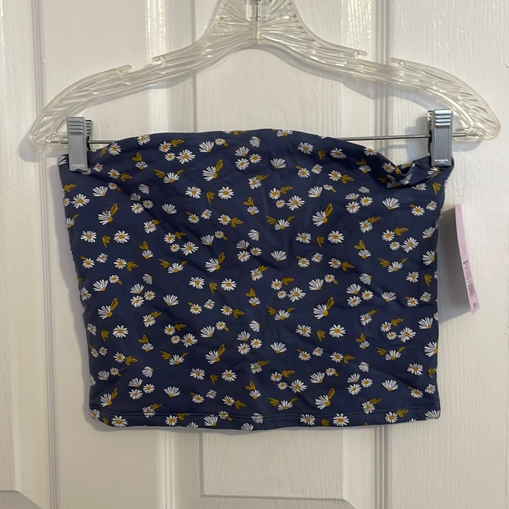 Wild fable strapless crop top